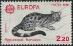 France 1986 Oblitr Used Animal Genette commune Europa C.E.P.T. Y&T FR 2416 SU
