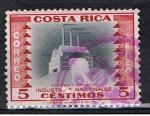 Costa Rica / 1954 / Industries nationales /  YT n 225 , oblitr 