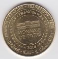 Monnaie de Paris France 2018 - Cyclisme, col du Tourmalet, Pic du Midi