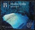 Croatie 2020 Oblitr Modra Spilja Grotte Bleue le de Bisevo Y&T HR 1326 SU