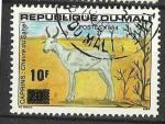 Mali 1984; Y&T n 494; 10F sur 20 faune, chvre