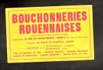 Buvard : Bouchonneries Rouennaises , Rouen ( bouchon , capsule )