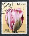 Timbre  CUBA  1982  Obl  N  2346   Y&T  Tulipes