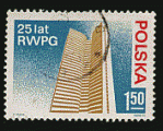 Pologne 1975 - YT 2154 - oblitr - btiment Comecon Museau 