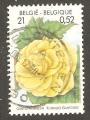 Belgium - SG 3578  flower / fleur