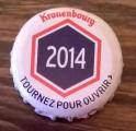 France Capsule Bire Crown Cap Beer Kronenbourg Les Annes qui Comptent 2014