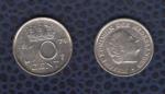 Pays Bas 1974 Pice de Monnaie Coin 10 cents Reine Juliana