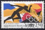 1992 FRANCE obl 2745