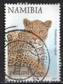 Namibie 1997; Y&T n818; tarif carte postale, lopard
