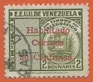 Venezuela 1951.- Telgrafos-Habilitado. Y&T 319. Scott 456. Michel 614.