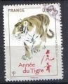 FRANCE 2010 - YT 4433 - ANNEE LUNAIRE CHINOISE DU TIGRE - 