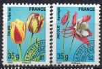 FRANCE N pro 259 et 260 *(nsg) Y&T 2011 Tulipes et ancolies