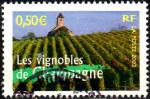 FRANCE - 2003 - Y&T 3561 - Les vignobles de Champagne - Oblitr