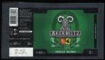 France tiquette Bire Beer Label Akerbeltz Blonde Brasse au Pays Basque