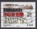 Timbre oblitr n 4865(Yvert) France 2014 - Martyrs de Tulle