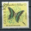 Timbre Rpublique de GUINEE 1963  Obl  N  150  Y&T  Papillon