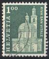 Suisse 1968; Y&T n 821; 100c, monument, Eglise de Vitale