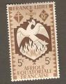France - French Equatorial Africa - Scott 142 mint
