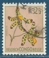 Congo Belge N313 Fleur - ansellia 2F oblitr
