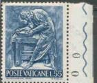 Vatican 1966 - Arts et Travail (menuiserie) - YT 447 ** (bord de feuille)