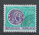 FRANCE - 1964/69 - Yt PREO n 125 - NSG - Monnaie gauloise 0,22c