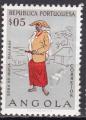 ANGOLA N 390/2 de 1957 oblitrs (3 scans)