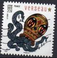 951 - Frie astrologique : "Verseau" - oblitr - anne 201451