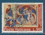 Vatican N544 Lettrine de la deuxime pitre de Saint-Jean oblitr