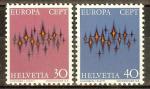 SUISSE N°899/900** (Europa 1972) - COTE 1.50 €