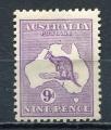 TIMBRE AUSTRALIE  1912 - 19   Neuf *  N 9 a    Y&T 