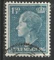 Luxembourg 1948; Y&T n 419; 1,50F, bleu-gris, Grand- Duchesse Charlotte