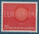 Allemagne N211 Europa 1960 20p neuf sans gomme