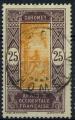 France, Dahomey : n 63 oblitr (anne 1922)