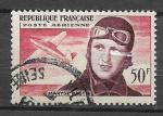 France - 1955- YT n  34 oblitr,