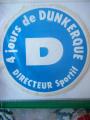 4 jours de Dunkerque Diecteur Sportif  Autocollant VELO SPORT Cyclisme