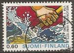 finlande - n 688  obliter - 1973