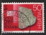 Suisse 1985; Y&T n 1220; 50c 2000ans de la culture Retho-romane