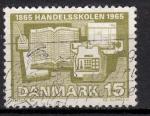 EUDK - 1965 - Yvert n 438 - Ecole commerciale d'Aarhus (100 ans)