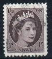 CANADA N 267 o Y&T 1954 Elizabeth II