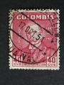 Colombie 1948 - Y&T 430 obl.