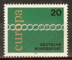 ALLEMAGNE N°538** (Europa 1971) - COTE 0.50 €