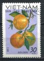 Timbre NORD VIETNAM  Obl  1969   N 651  Y&T  Fruits