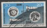 ALLEMAGNE RDA N 674A o Y&T 1963 Second vol spatial group