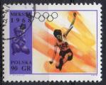 POLOGNE N 1708 o Y&T 1968 Jeux Olympiques de Mexico (Saut)