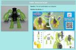 Kinder Infinimix FS204 Robot Vert et Gris