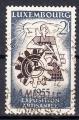 LUXEMBOURG - 1955 - Expo artisanale - Yvert 494 Oblitr
