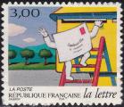nY&T : 3067 - Lettre au dpart (Adhsif) - Oblitr