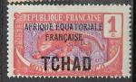Tchad  - 1922 - YT n 1  *