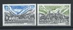 Andorre N348/49** (MNH) 1986 - Europa "Protection nature et environnement" 