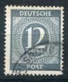 Timbre ALLEMAGNE AAS 1946  Obl  N 09  Y&T   